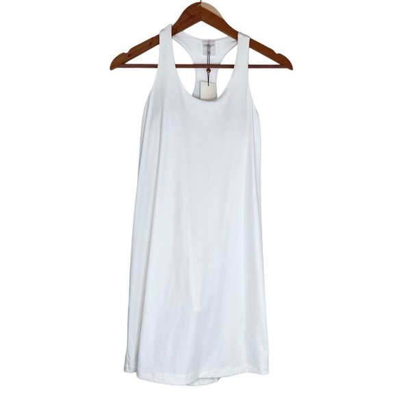 NWT Calia Energize Exercise Sz XS Pure White Breathable Athletic Dress - Picture 3 of 15
